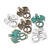 6Pcs 3 Styles Alloy Dragon Pendants FIND-FS0001-76-4