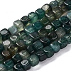 Natural Dragon Veins Agate Beads Strands G-G177-E12-01-2