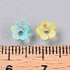 Frosted Transparent Acrylic Beads X-OACR-N137-72H-4