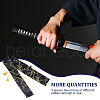 HOBBIESAY 3 Sets 3 Colors Silk Cloth Sword Case AJEW-HY0001-86-7