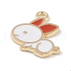 Alloy Enamel Pendants ENAM-Z010-11C-KCG-2