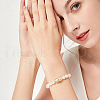 GOMAKERER 100Pcs 2 Colors Brass Beads Frames KK-GO0001-62-7