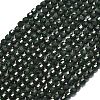 Synthetic Green Goldstone Beads Strands G-A260-A17-01-2