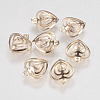 Glass Rhinestone Charms IFIN-F144-16G-1