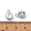 Rack Plating Alloy Rhinestone Charms FIND-M014-16D-P-3