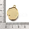 Alloy Enamel Pendants ENAM-K076-11E-G-3