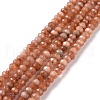 Dyed Natural Malaysia Jade Rondelle Beads Strands G-E316-2x4mm-42-3