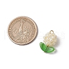 Glass Seed Beads Pendants PALLOY-MZ00592-01-2