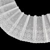 BENECREAT 3 Yards Cotton Embroidered Flower Lace Trim OCOR-BC0007-44-1