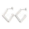 Non-Tarnish 304 Stainless Steel Stud Earrings for Women EJEW-K283-11P-1