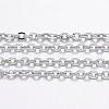 Tarnish Resistant 304 Stainless Steel Cable Chains CHS-H017-02P-10M-1