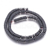 Non-magnetic Synthetic Hematite Beads Strands G-I208-03F-A-6x2mm-1