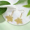 Glass Seed Beads Dangle Earrings EJEW-MZ00400-02-1