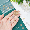 Unicraftale 20Pcs 2 Colors 304 Stainless Steel Pendants STAS-UN0057-43-4
