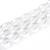 Natural Quartz Crystal Beads Strands G-N347-07-1