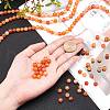 ARRICRAFT Natural Carnelian Beads Strands G-AR0001-43-3