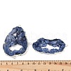 Dyed Natural Druzy Agate links G-R012-05S-01-3