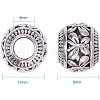 Tibetan Style European Beads MPDL-NB0001-10AS-2