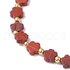 Natural Red Jasper Beads Stretch Bracelets for Women BJEW-JB11768-02-3
