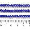 Electroplate Opaque Glass Beads Strands EGLA-A035-P4mm-A07-4