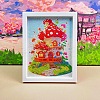 Mushroom House DIY Photo Frame Diamond Painting Kit PW-WG45554-06-1