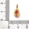 Ion Plating(IP) 304 Stainless Steel Rhinestone Pendants STAS-A104-11G-06-3