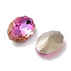 Glass Rhinestone Cabochons RGLA-G020-02B-D502-3