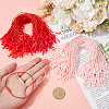 SOFPLATE 400Pcs 2 Colors Polyester Thread Ties FIND-SP0002-90-3