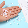 100Pcs Eco-Friendly Transparent Acrylic Beads TACR-YW0001-07H-8