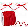 HOBBIESAY 50 Yards Single Face Velvet Ribbon OCOR-HY0001-16C-1