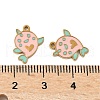 304 Stainless Steel Enamel Pendants STAS-Z139-03G-01-3