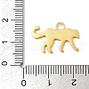 Animal 925 Sterling Sliver Pendants STER-Z012-03G-08-3