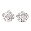 304 Stainless Steel Pendants STAS-T065-37P-1