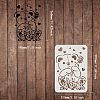 Plastic Reusable Drawing Painting Stencils Templates DIY-WH0202-275-2