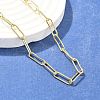 Unisex Brass Cable Chains Necklaces CHC-D025-02G-1