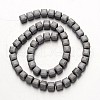 Electroplate Non-magnetic Synthetic Hematite Bead Strands G-F300-25-F01-2