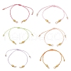 Cotton Cord Bracelet Making AJEW-JB01315-1