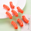 Opaque Acrylic Beads MACR-S372-001B-S026-6
