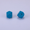 Hexagonal Silicone Focal Beads SI-JX0020A-34-1