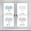 Waterproof PVC Colored Laser Stained Window Film Static Stickers DIY-WH0314-086-4