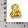 Brass with Cubic Zirconia Pendant KK-Q818-02R-G-3