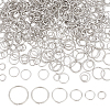 Unicraftale 6 Styles 304 Stainless Steel Jump Rings STAS-UN0057-99-1