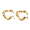 304 Stainless Steel Hoop Earrings EJEW-G423-24G-3