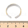 304 Stainless Steel Cuff Rings RJEW-S626-06GP-B-3
