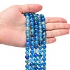 Natural Agate Bead Strands X-G-K166-07F-8mm-06-4