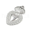 304 Stainless Steel Pendants STAS-P390-02D-P-2