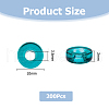 200Pcs Transparent Handmade Lampwork Beads LAMP-HS0001-10-2