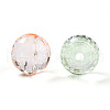 Transparent Acrylic Beads TACR-N019-02-2