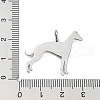 Non-Tarnish 304 Stainless Steel Pendants STAS-E205-11P-3