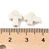 Synthetic Howlite Beads G-V001-001B-4